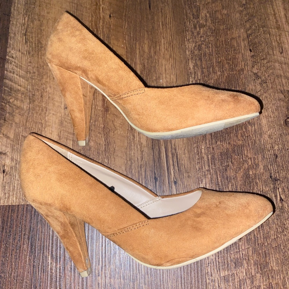 Suede Heels
